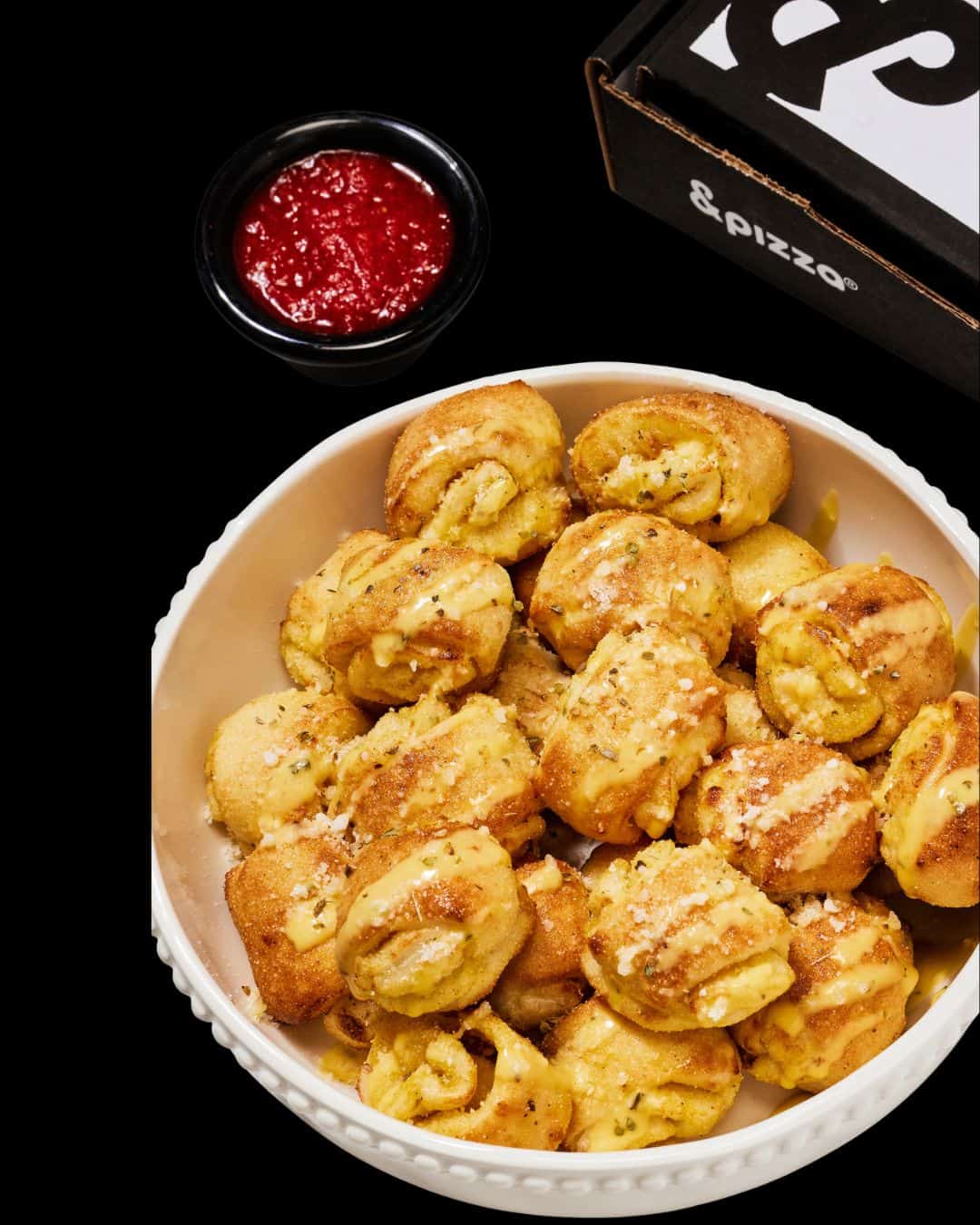 Garlic Dippers from &pizza extras menu