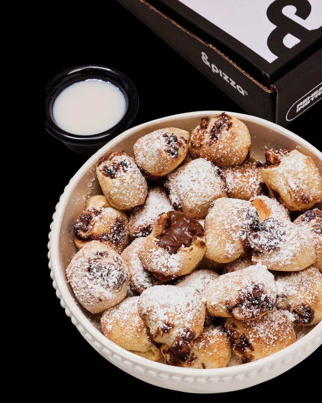 Nutella Dippers from &pizza desserts menu