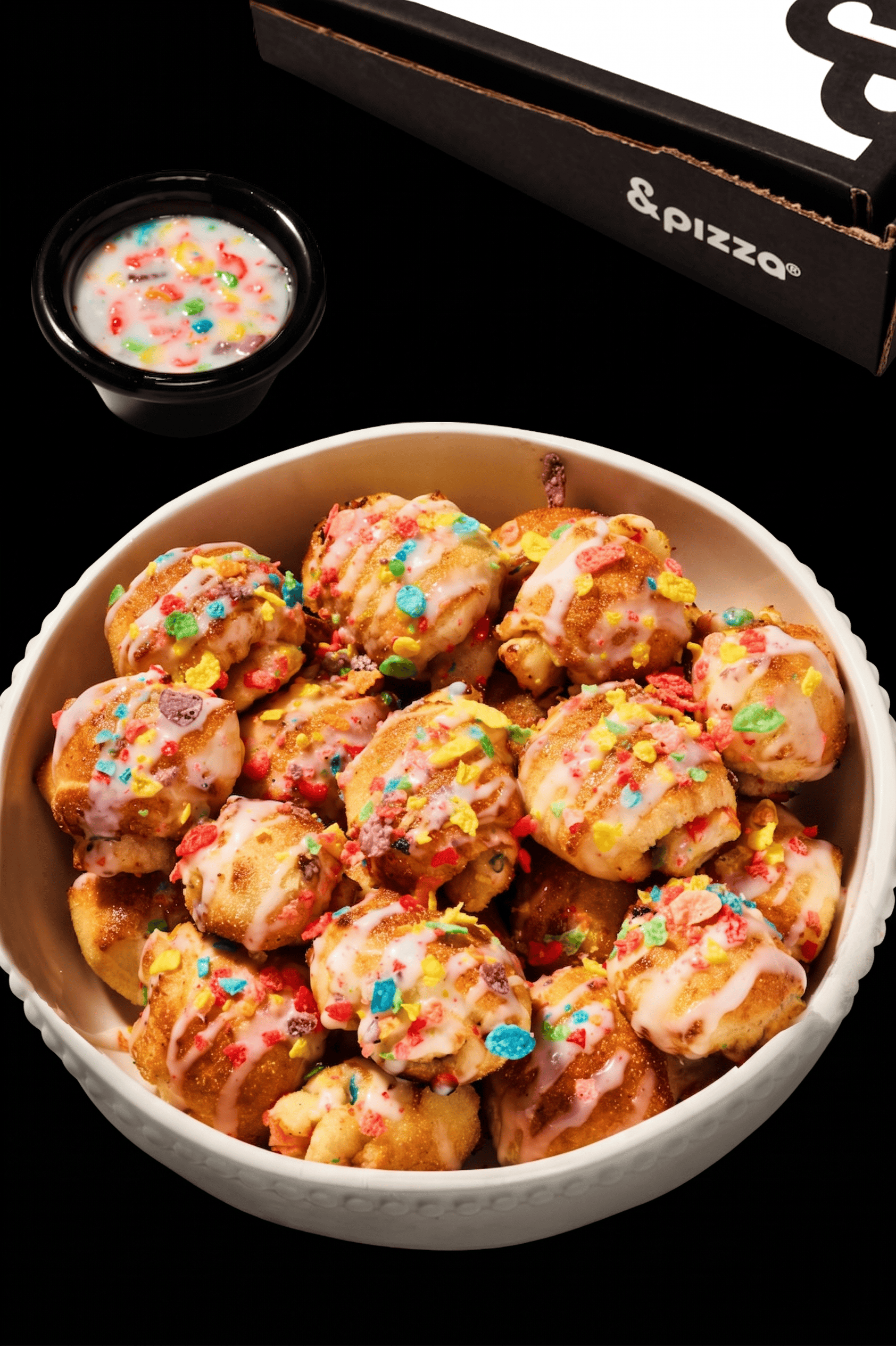 Fruity Crispy Little Dippers from the &pizza menu